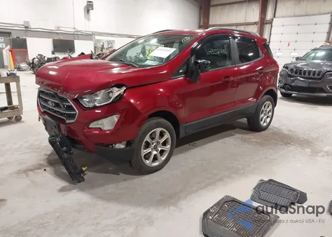 2020 Ford Ecosport Se from USA, damaged, VIN MAJ6S3GL0LC317937